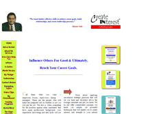 Tablet Screenshot of createinterest.net